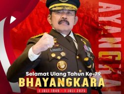 Jaksa Agung dan Korps Adhyaksa Rayakan Hari Bhayangkara ke-79 dengan Tema “Polri untuk Masyarakat”