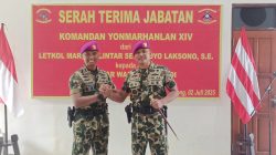 Mayor Mar Wachid Purwadi Resmi Pimpin Yonmarhanlan XIV, Estafet Kepemimpinan Disambut Syukuran Penuh Kebersamaan