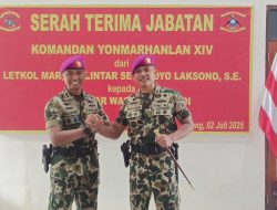 Mayor Mar Wachid Purwadi Resmi Pimpin Yonmarhanlan XIV, Estafet Kepemimpinan Disambut Syukuran Penuh Kebersamaan