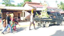 Polsek Mempawah Hulu kawal pawai Kirab Budaya Grebek Suro