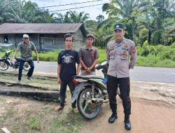 Patroli Dialogis Polsek Menjalin Jaga Kamtibmas Tetap Kondusif