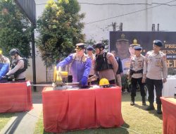614 Senjata Organik dan Rakitan Dimusnakan Lansung Kapolda Sumsel Irjen. Pol. Andi Rian Ryacudu Djajadi, S.I.K., M.H., Hasil Ops Musi 2024 & Ops Musi 2025