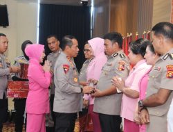 Irjen Pol Andi Rian Pimpin Sertijab Tiga PJU Polda Sumsel dan Tiga Kapolres
