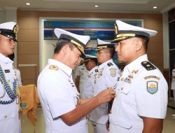 Lantamal XIV Sorong Gelar Sertijab dan Pengukuhan Jabatan Strategis