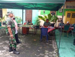 Demi Masa Depan Balita, Babinsa Kratonan Aktif Dampingi Petugas Posyandu