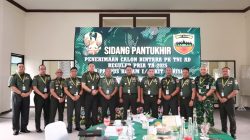 Pangdam I/BB Pimpin Sidang Pantukhir Caba PK TNI AD TA 2025, 1.463 Peserta Ikuti Seleksi Tingkat Pusat