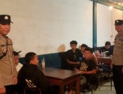 Laksanakan Patroli Malam Personil Polsek Menyuke Cegah Tindak Kriminalitas Dan Premanisme