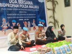 Peringati Tahun Baru Islam 1447 Hijriah Bid Propam Polda Maluku Gelar Doa Bersama Anak Yatim di Yayasan Nurul Ikhlas