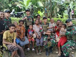 TNI Hadirkan Kasih di Kampung Skow: Pengobatan Gratis dan Kedekatan Tanpa Batas