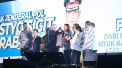 Kapolda Maluku hadiri Penyerahan Penghargaan ITUC-ASIA PACIFIC Kepada Kapolri, di Indonesia Arena GBK