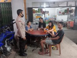 Wujudkan Rasa Aman dan Kedekatan dengan Masyarakat, Polsek Mempawah Hulu tingkatkan intensitas melalui Patroli Malam