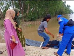 Sehari Ambulance Apung Polairud Polda Sumsel Antar Dua Warga Upang ke Rumah Sakit di Palembang