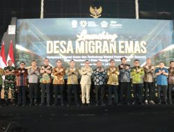 Desa Migran Emas Dilaunching, Kapolres Gresik dan Forkopimda Dukung Program Menteri P2MI