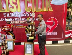 SDN Duri Kepa 13 Binaan Satlantas Jakbar Raih Juara 2 dan Danton Terbaik Lomba Pocil Tingkat DKI HUT Bhayangkara ke-79