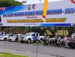 Polda Papua Barat Laksanakan Apel Gelar Pasukan, Operasi Patuh Mansinam 2025 Dimulai
