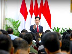 Wapres Memberikan Pembekalan Kepada 100 Peserta P3N dan P4N di Istana Wakil Presiden