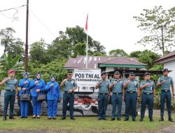Danlantamal XIV Perkuat Pertahanan Maritim, Tinjau Posal Teminabuhan Dan Gelar Rapat Kerja Bersama Bupati Sorong Selatan