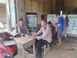 Antisipasi Pencurian, Polisi Laksanakan Patroli Siang Temui Warga nya berikan himbauan