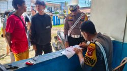 Hari Kedua Operasi Patuh Kapuas 2025, Polres Landak Tegur dan Tilang Pelanggar Lalu Lintas