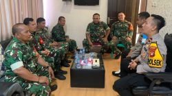 Sinergitas TNI-POLRI Terjalin Erat, Kapolsek Mempawah Hulu dan Danramil laksanakan Rapat Koordinasi
