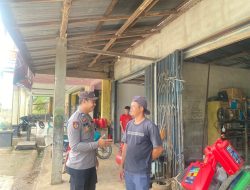 Jaga Kamtibmas, Polsek Meranti Laksanakan Patroli Siang Hari