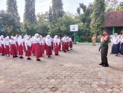 Babinsa Aktif Berperan Dalam Masa Pengenalan Lingkungan Sekolah (MPLS)