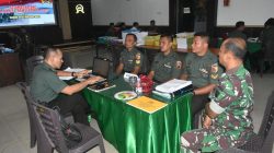 Kodim 0818/Malang-Batu Terima Kunjungan Kerja Tim Wasrik Post Audit dari Inspektorat Daerah Militer V/Brawijaya