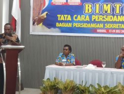Mantapkan Profesionalisme Lewat Penutupan Bimtek Persidangan DPRK Maybrat di Sorong