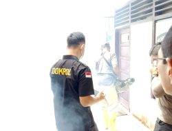 Biddokes Polda Jambi Fogging Polsek Pasar, Langkah Serius Cegah DBD dan Jaga Kesehatan Personel