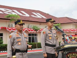 Berpisah untuk Melanjutkan: AKBP Muhammad Harris Tinggalkan Jejak Kebaikan di Polres Mesuji