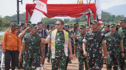 Dukung Pelestarian Lingkungan, Kasad Tinjau Pembersihan Danau Situ Bagendit