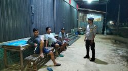 Patroli Malam, Polsek Air Besar Sasar Titik Rawan dan Lokasi Keramaian