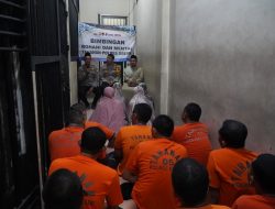 Keimanan dan Kemandirian, Polres Gresik Berikan Pembinaan kepada Penghuni Tahanan