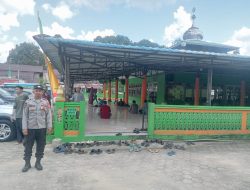 Polsek Mempawah Hulu Laksanakan Pengamanan Shalat Jumat