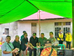 Ritual Adat Baremah Warnai Pembongkaran dan Pembangunan Jembatan di Desa Keranji Paidang