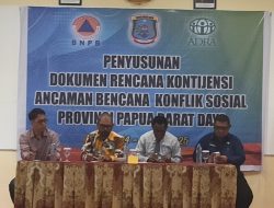 Papua Barat Daya Miliki Draft Rencana Kontinjensi Konflik Sosial Pertama