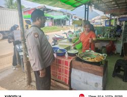 Menyapa Warganya, Petugas Di Saat Patroli siang Berikan Himbauannya