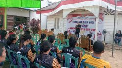 Polsek Mempawah Hulu hadiri Pembukaan Turnamen Bola Volly Open Cup 2025