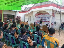 Polsek Mempawah Hulu hadiri Pembukaan Turnamen Bola Volly Open Cup 2025