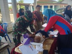 Babinsa Panggungasri Bersama Kader dan Bidan Desa Aktif Cegah Stunting Lewat Posyandu Balita