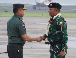 Panglima TNI Sambut Kontingen Patriot II Usai Sukses Tampil di Bastille Day Prancis