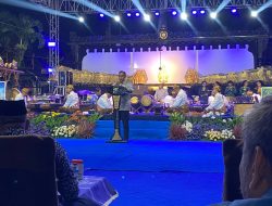 Dandim 0818 Hadiri Gebyar Wayang Kulit Peringatan HUT Bhayangkara ke-79 di Mapolres Malang