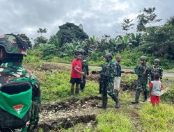 TNI dan Warga Bersatu dalam Iman: Pos Dinmot Gelar Ibadah Minggu Penuh Makna di Perbatasan