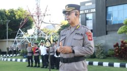 Pimpin Apel Pagi di Mapolda Sumsel, Ini Penekanan Kabiddokkes Polda Sumsel ke Personel