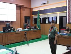 Oditur Militer Tuntut Kopda Bazarsah Hukuman Mati dan Pemecatan dari TNI