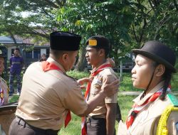 Berkomitmen Bentuk Karakter Bangsa, Lantamal XIV Lantik Anggota Baru Saka Bahari