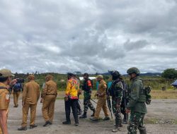 TNI Amankan Kunker Bupati Puncak di Agandugume, Wujud Sinergi untuk Pelayanan Masyarakat