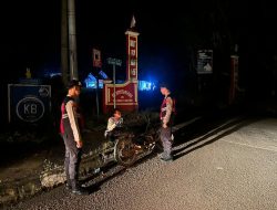 Patroli Motor Polres Banyuasin: Cegah 3C dan Sosialisasi ke Remaja