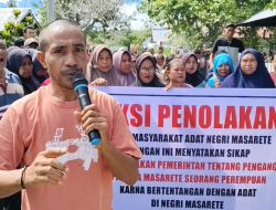 Bertantangan Dengan Adat dan Agama, Warga Adat Masarete Protes Pengangkatan Pejabat Kepala Desa Perempuan
