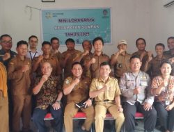 Kasubsektor Sompak Hadiri Kegiatan Lokmin Lintas Sektor di Puskesmas Sompak